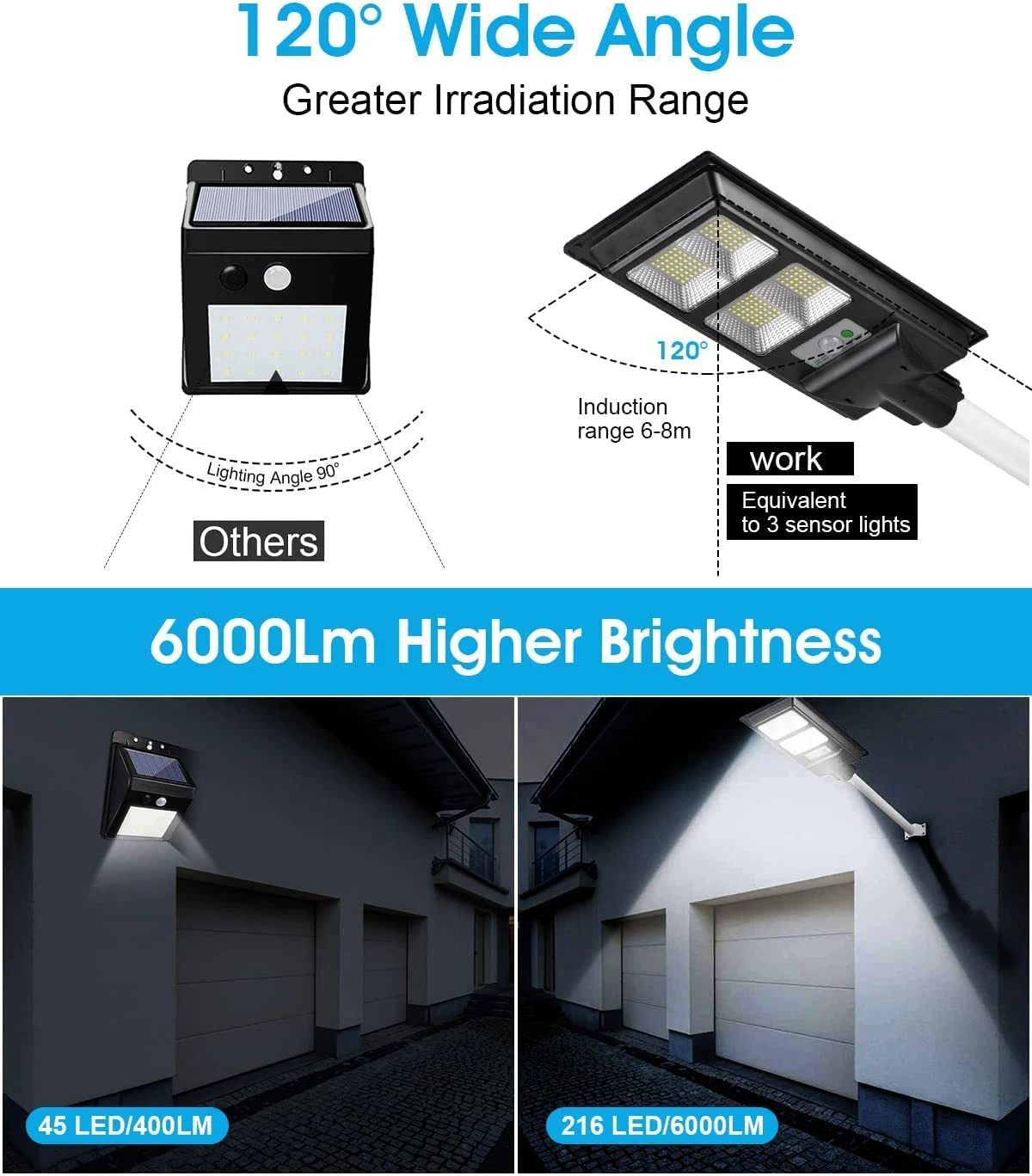 60w solar street light d