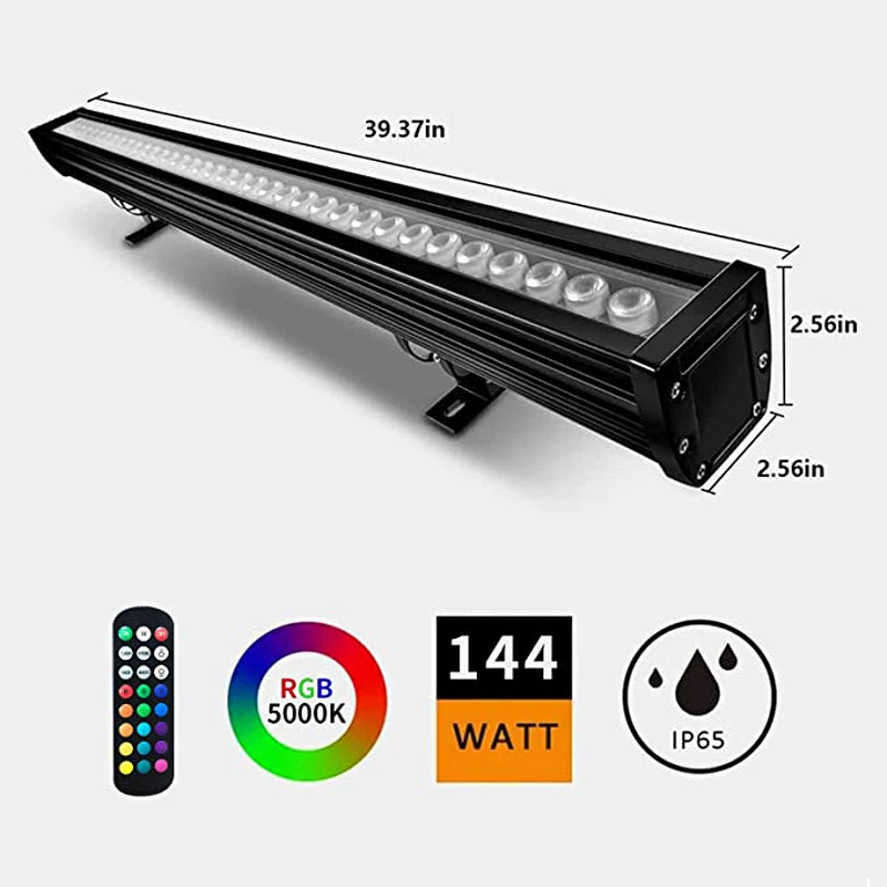 Exterior led wall washer light bar Exterior led wall washer light bar