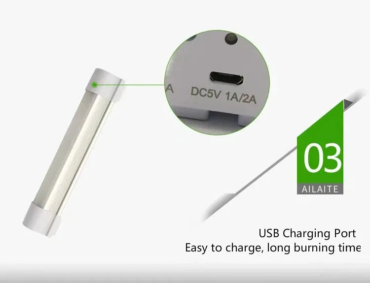 Emergency light with magnetic USB detail3 Emergency light with magnetic USB detail3