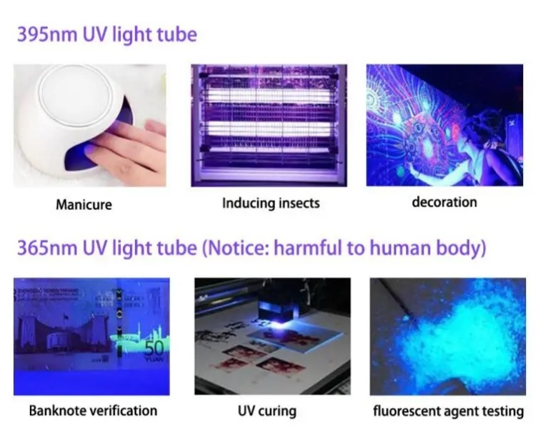 T8 UVA 365nm LEDs tube light T8 UVA 365nm LEDs tube light