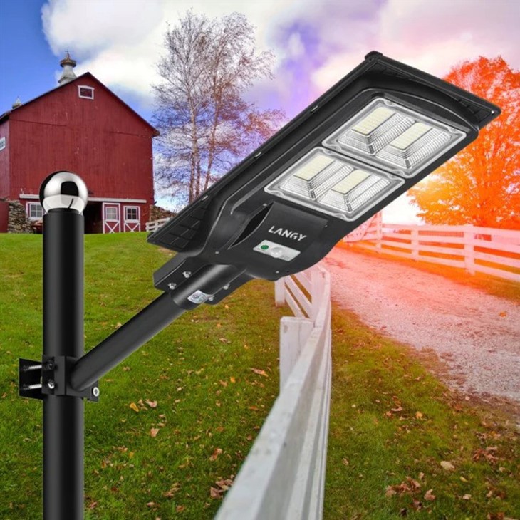 120 W solar street lights