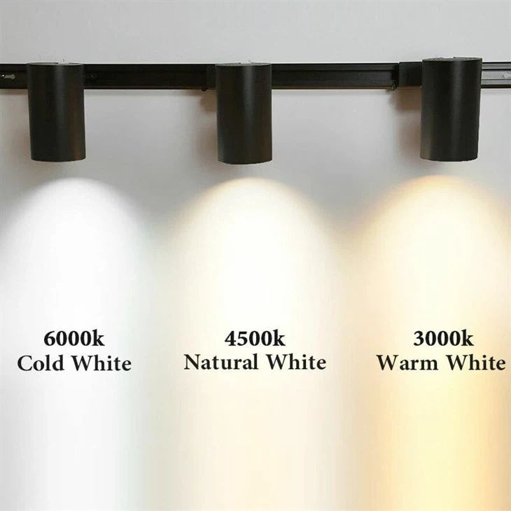 3-Color Zoomable 30W LED Track Lighting