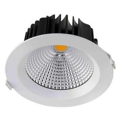 10W Low Glare Recessed Downlight DALI Black