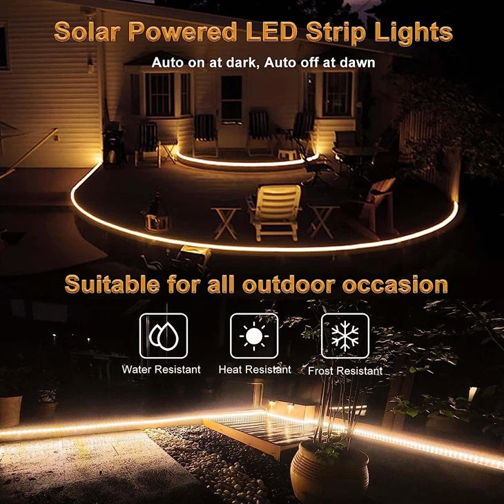 Solar Powered Strip Lights 2