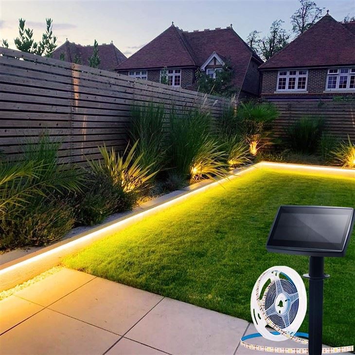Solar Powered Strip Lights