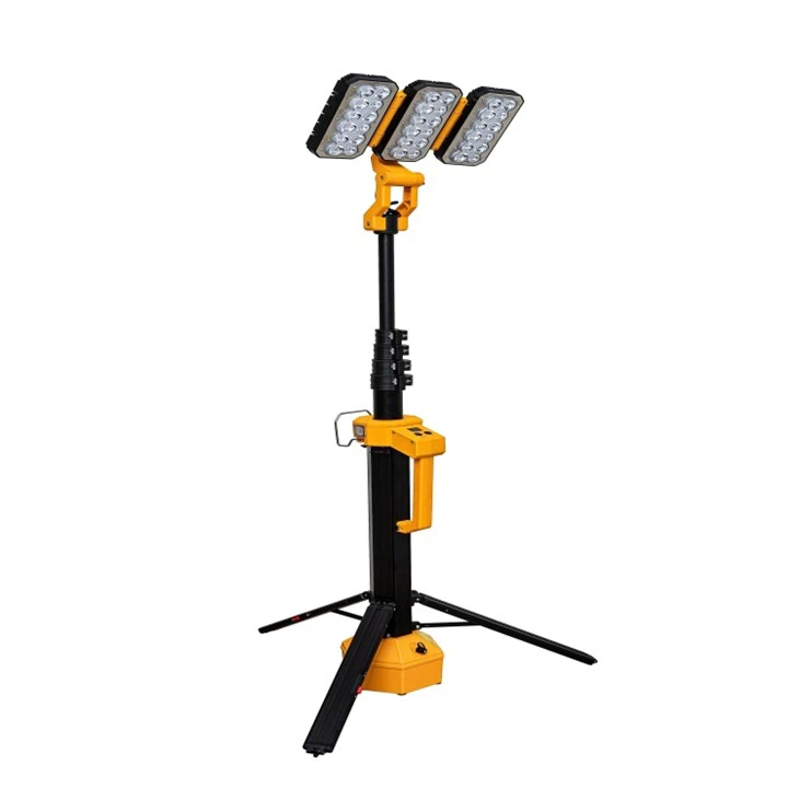 100W Portable LED Tower Light With Battery