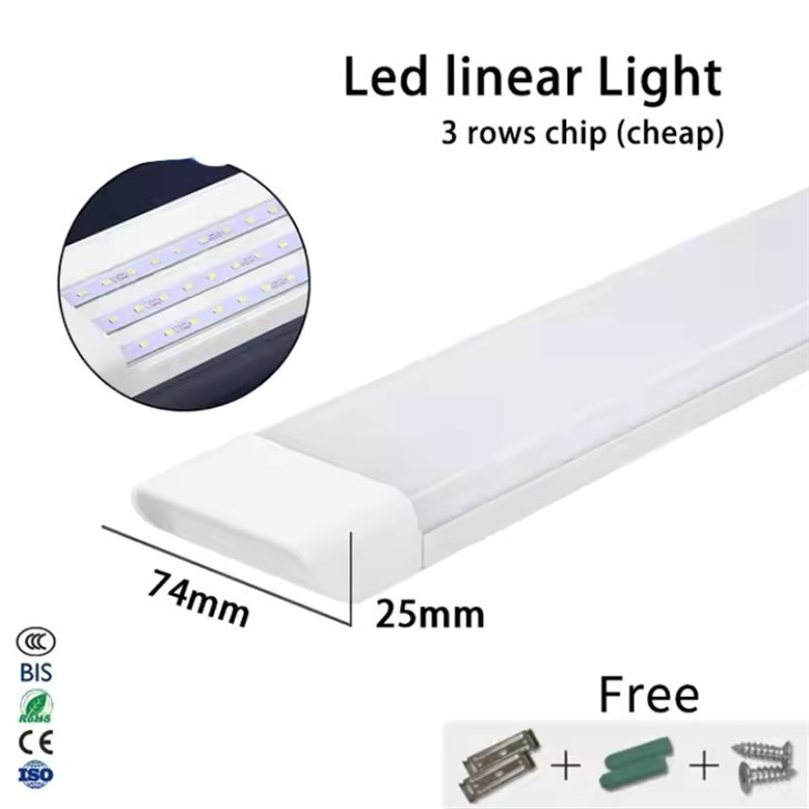 110-277V 10W 3200K Led Batten Light
