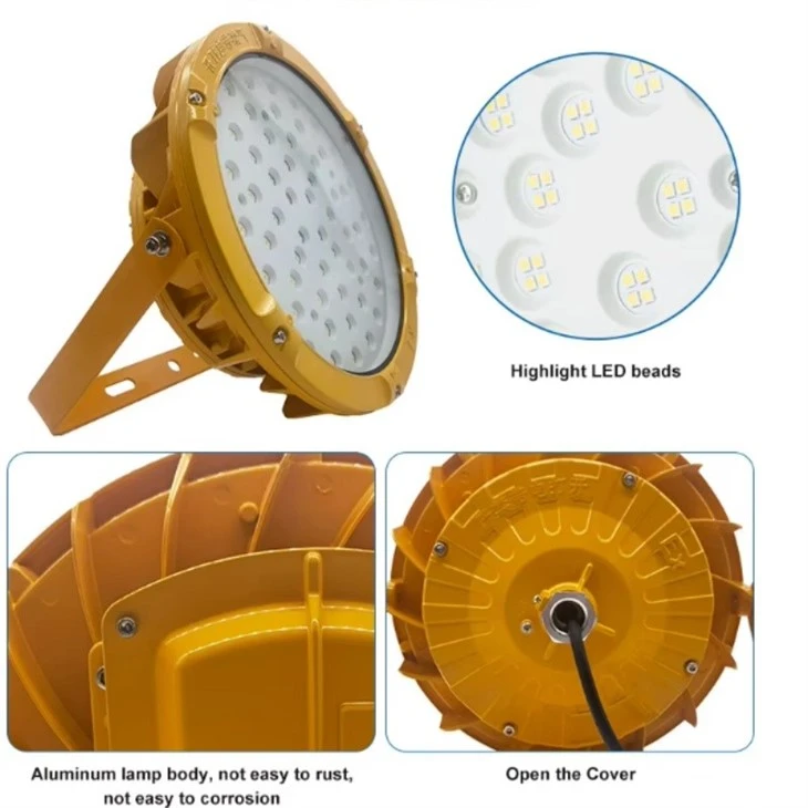 12V/24V DC UfO LED Explosion-proof Flood Light factory