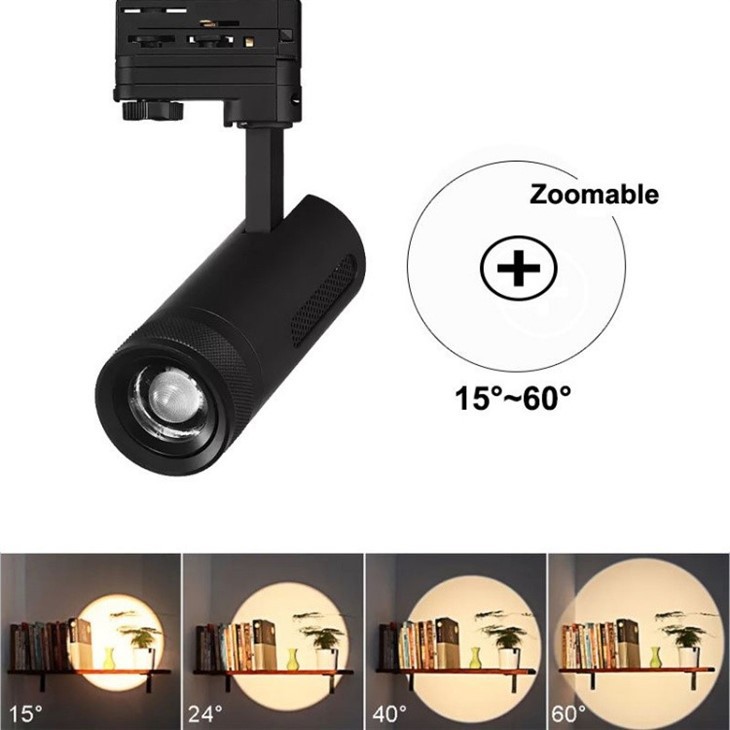 2 Wire 4 Wire Adjustable LED Track Light factory