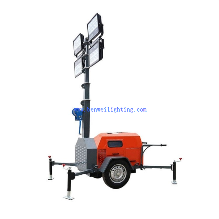 LED Powered Light Tower