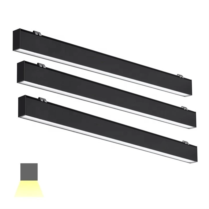 4FT Black LED Architectural Linear Light