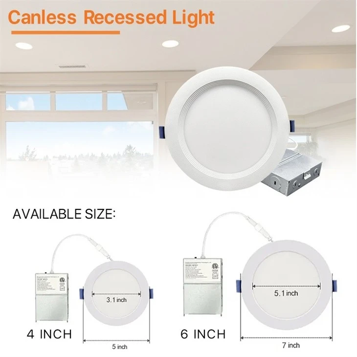 5CCT Recessed Slim Aluminum LED Downlight high quality