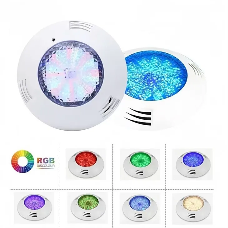 ABS RGB Wall Mounted Underwater LED Pool Light factory