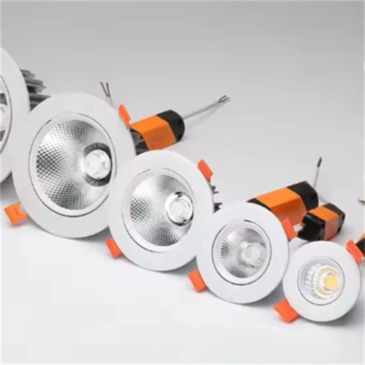 Adjustable Aluminium Led Downtlight Light factory