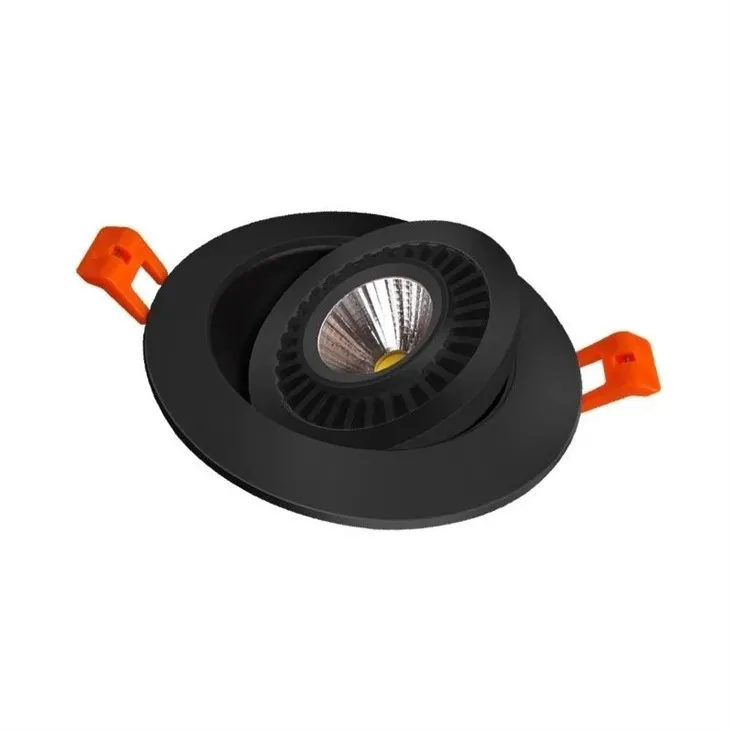 Adjustable Round LED COB Recessed Downlight factory
