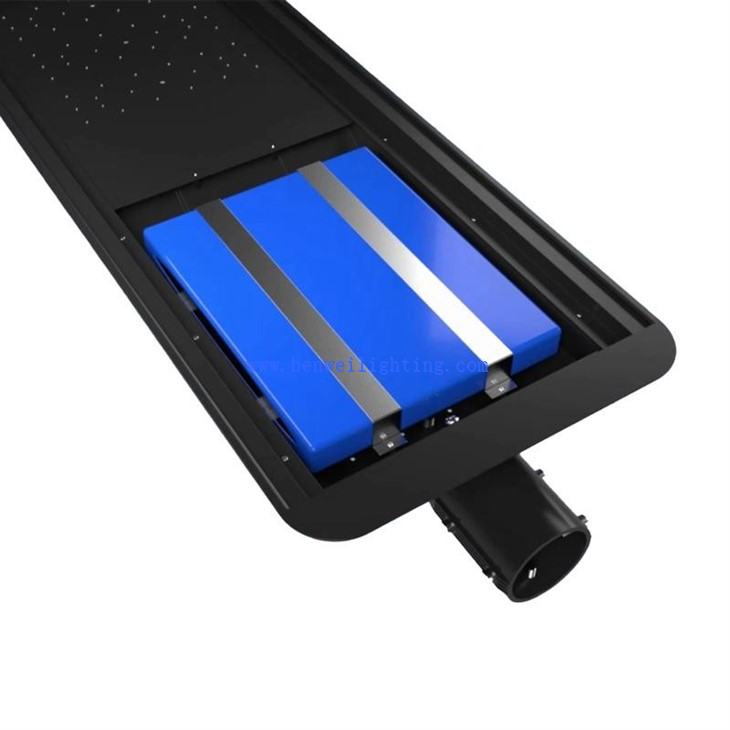 solar induction powered panel street lights 1