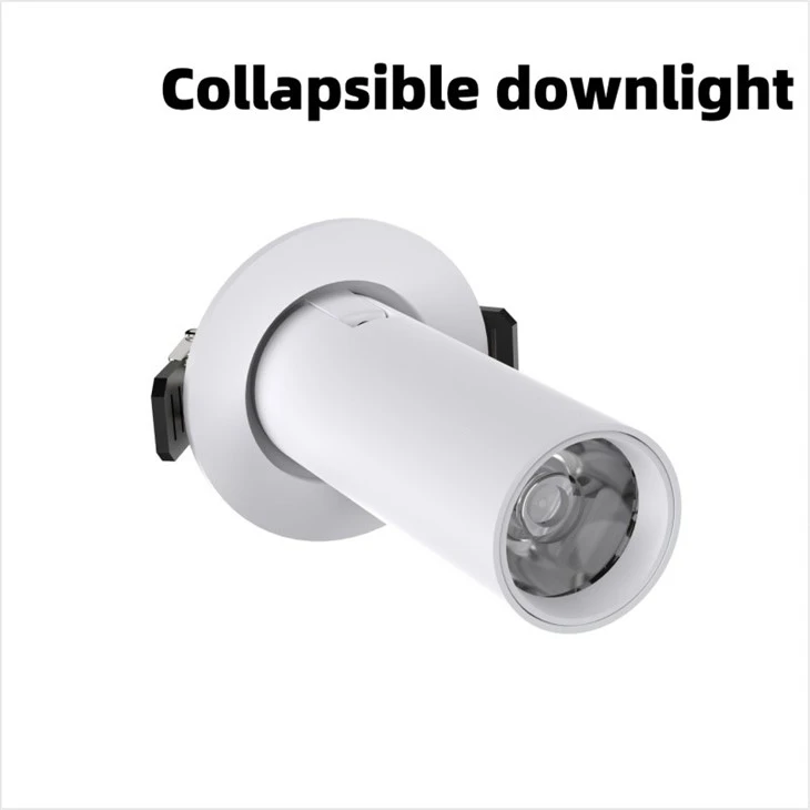 Aluminum COB Recessed LED Track Light suppliers