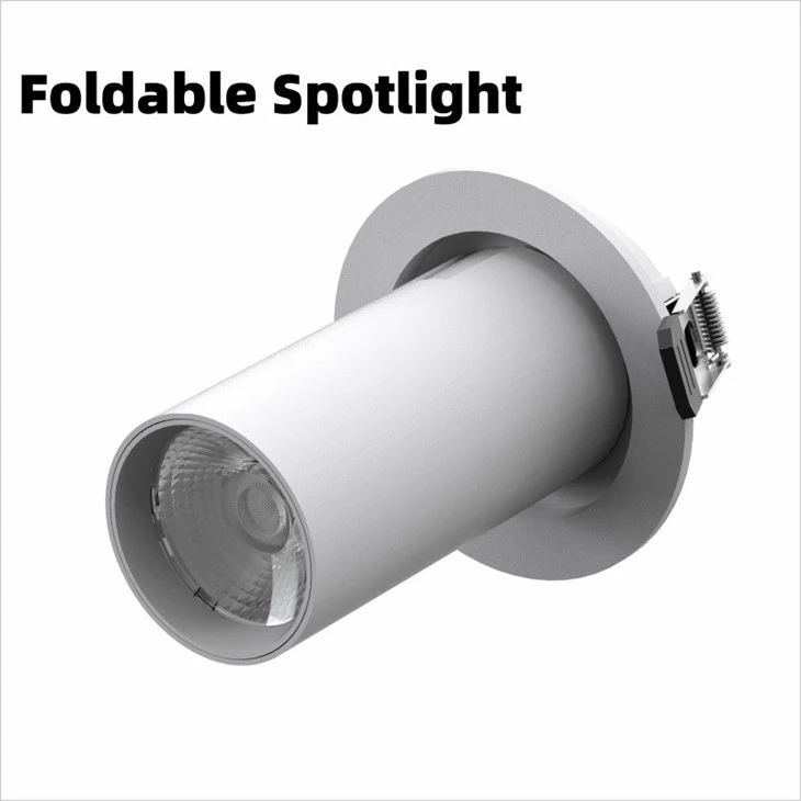 Aluminum COB Recessed LED Track Light factory