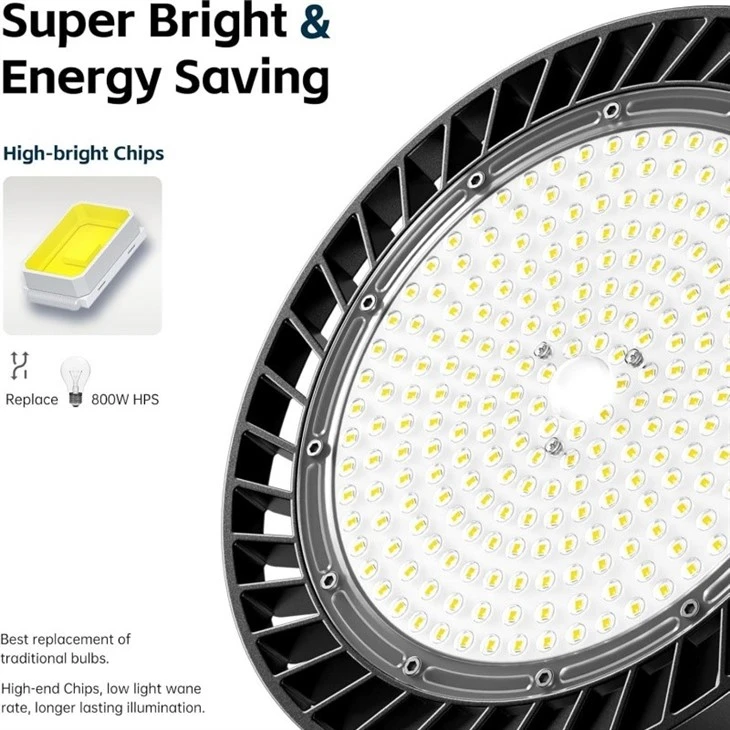 Aluminum IP65 UFO LED High Bay Light factory