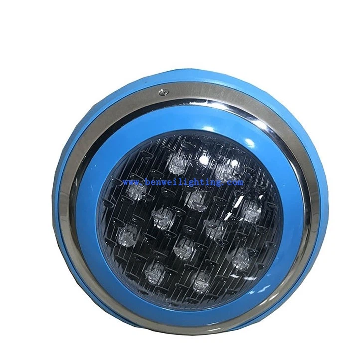 blue underwater boat lights