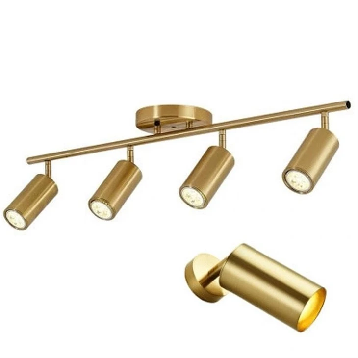 Dimmable Led Golden Track Light factory