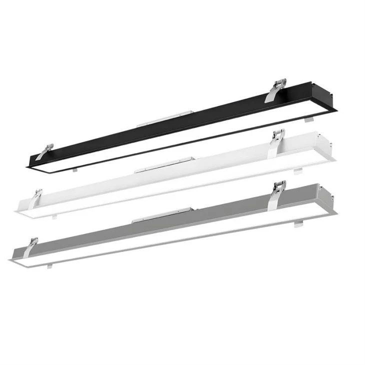 High Lumen Linkable Recessed LED Linear Light