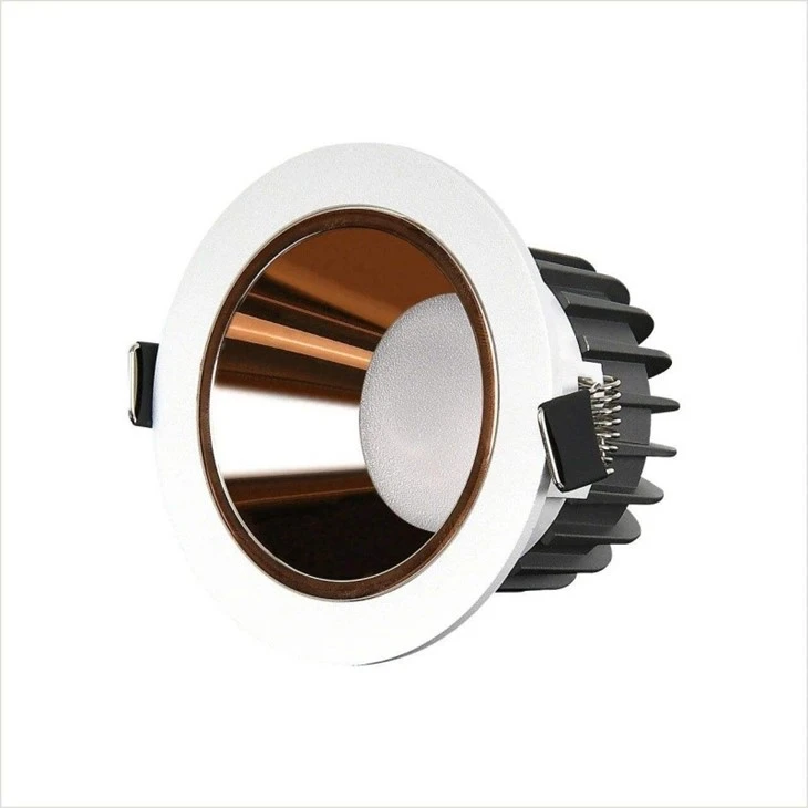 Indoor Lighting Anti Glare Ugr<19 Trimless Round Recessed Led Downlight factory