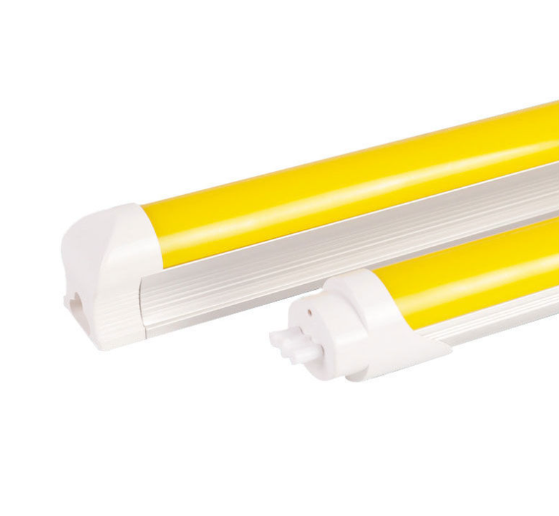 yellow cover T8 LED tube light 1 yellow cover T8 LED tube light 1