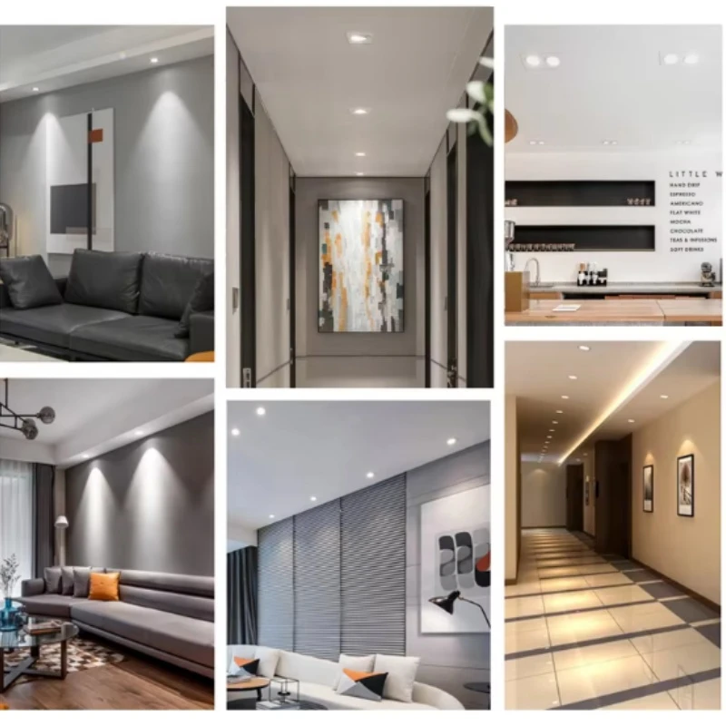 Single Double Head Recessed Led Downlights Single Double Head Recessed Led Downlights