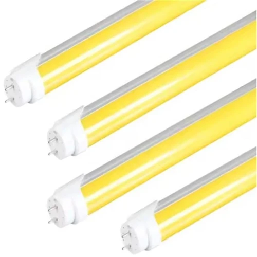 Anti-UV Yellow Fluorescent Tube vs Aluminum-Plastic T8 LED Tube: Lifespan, Lo...