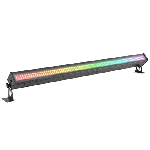 What are the functions of an RGBW wall washer light?