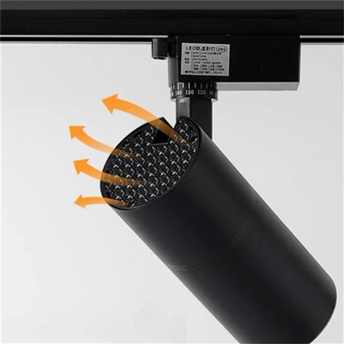 How Does Honeycomb Heat Sink Reduce Light Loss and Extend LED Track Lamp Lifespan?
