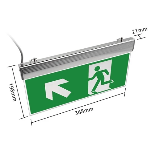 Do Exit Sign Emergency Lights Combine Signage and Backup Lighting?