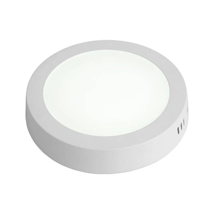 Round Slim White Ceiling Light