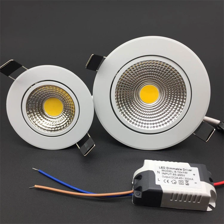Recessed LED COB Downlight 1