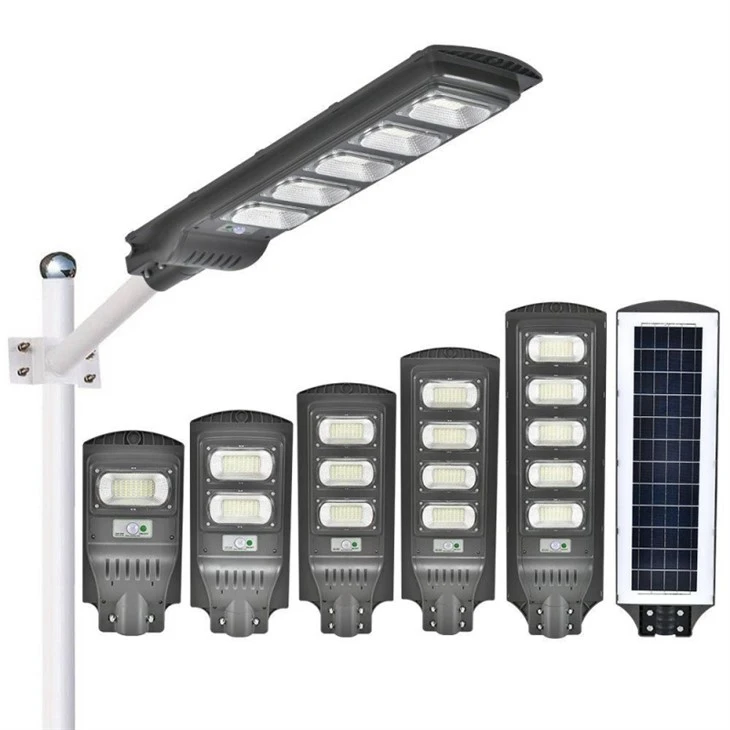Integrated Induction Outdoor Led Solar Power Street Light