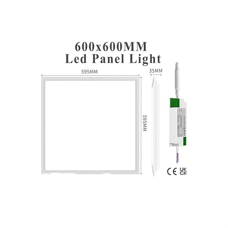 Led Flat Panel Light 220-277V 6000K 15W