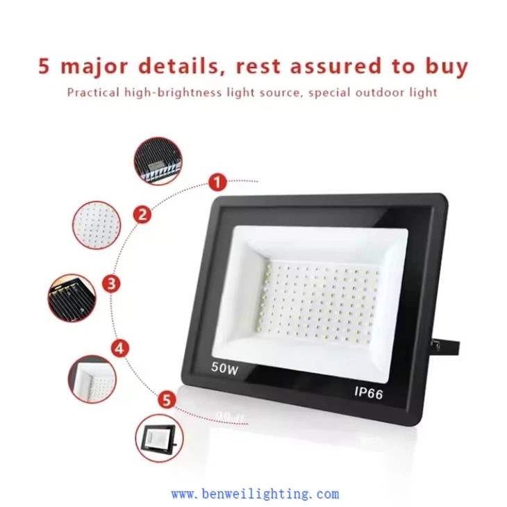 Led Outdoor Flood Light Waterproof Ip66 6400K