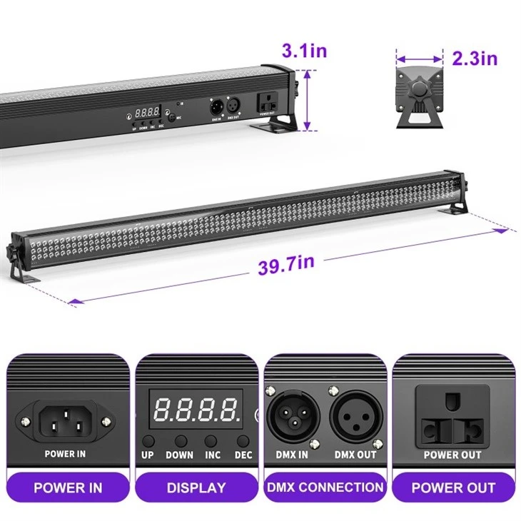 LED RGB IP65 Waterproof Wall Washer Light price