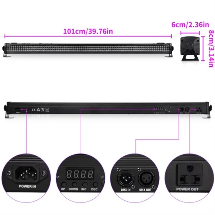 LED RGB IP65 Waterproof Wall Washer Light price