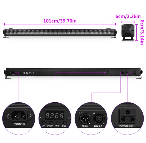 LED RGB IP65 Waterproof Wall Washer Light suppliers