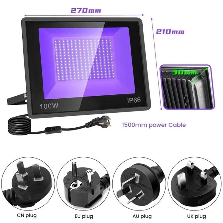 LED UV Purple 395nm Floodlight Light price