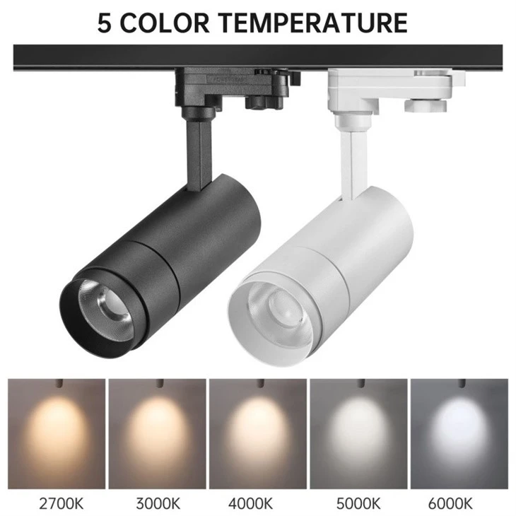 Modern Degree Adjustable Led Track Spot Light factory