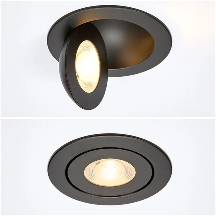 Modern LED Gimbal Pot Downlight