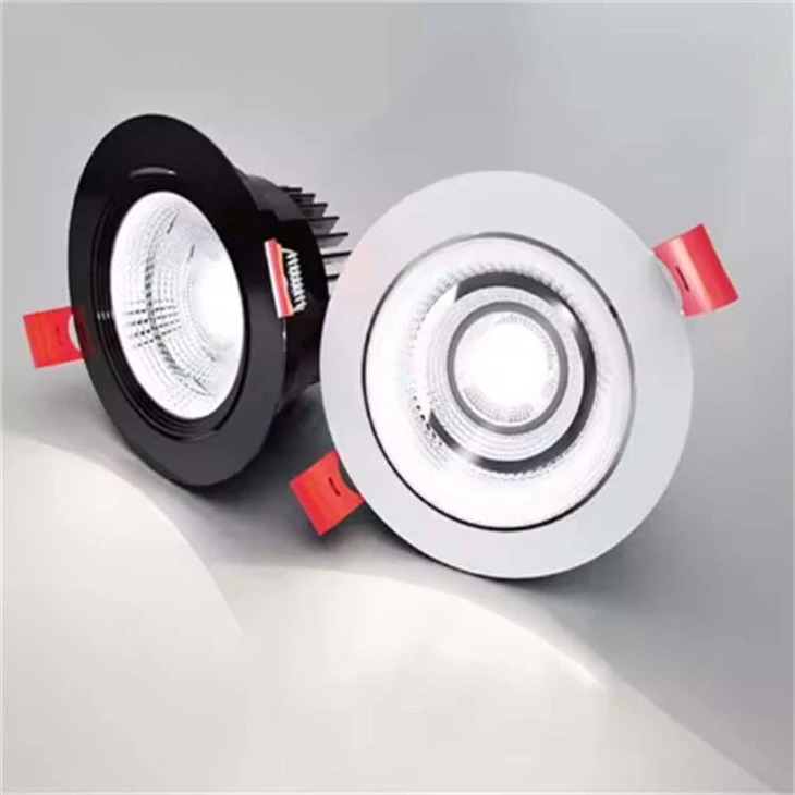 Non-flicker Full Spectrum Aluminum LED COB Recessed Downlight