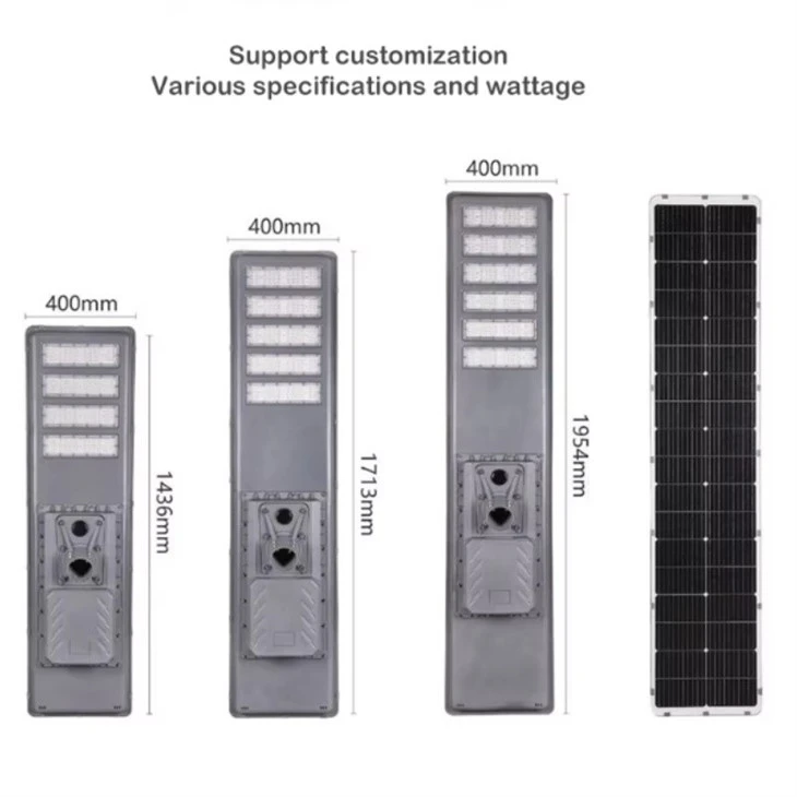 Outdoor Integrated All in One Led Solar Street Light price