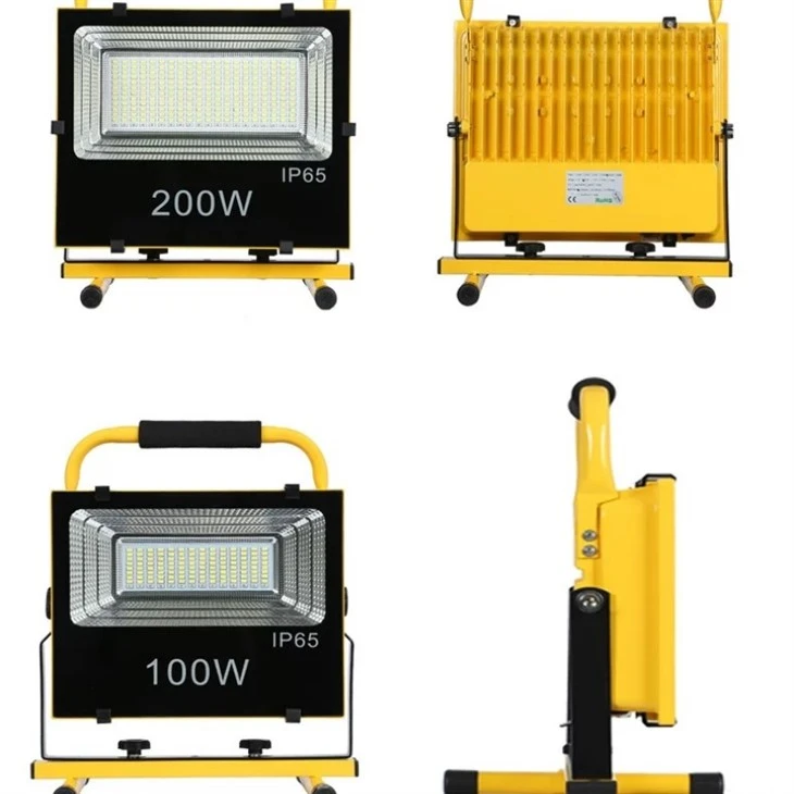 Outdoor Portable Rechargeabl Solar LED Floodlight