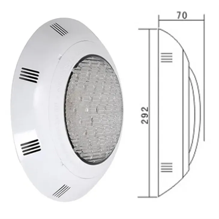 remote control submersible underwater led light