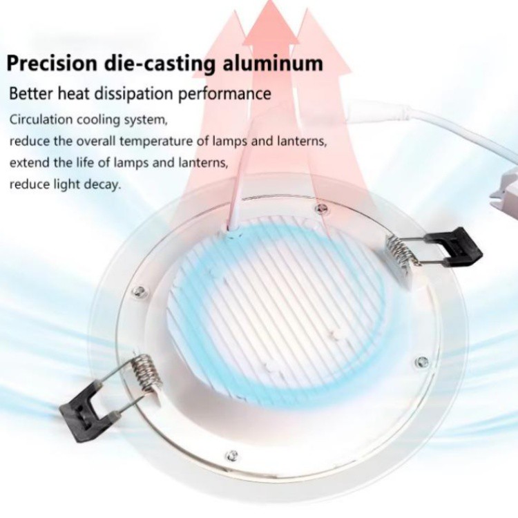 Aluminum Glass LED Panel Lighting Aluminum Glass LED Panel Lighting