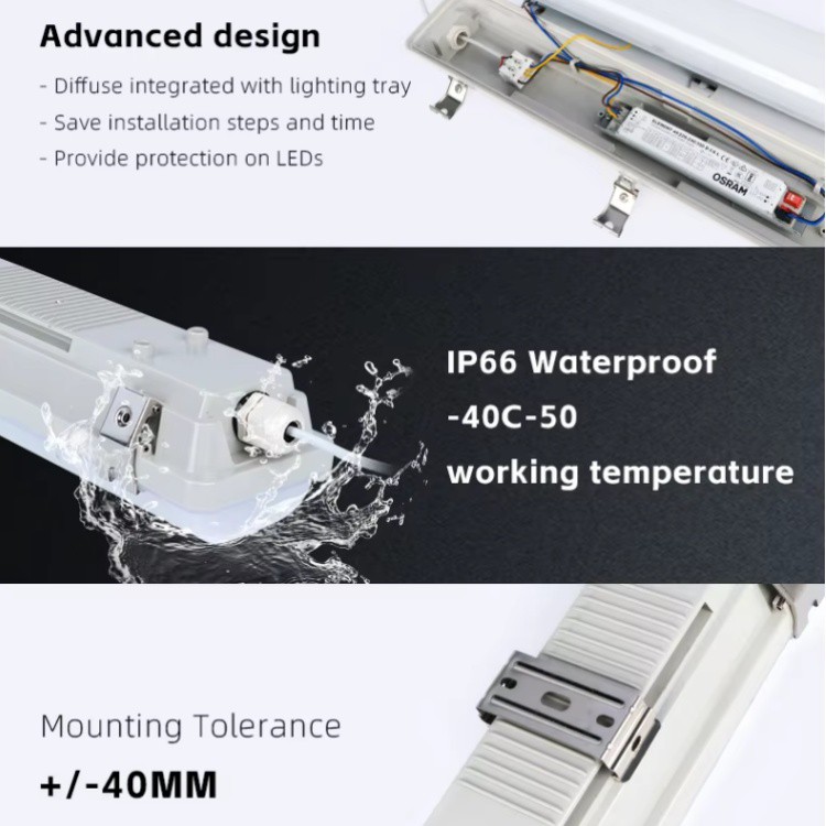 Warehouse IP66 Tri Proof Lighting Warehouse IP66 Tri Proof Lighting